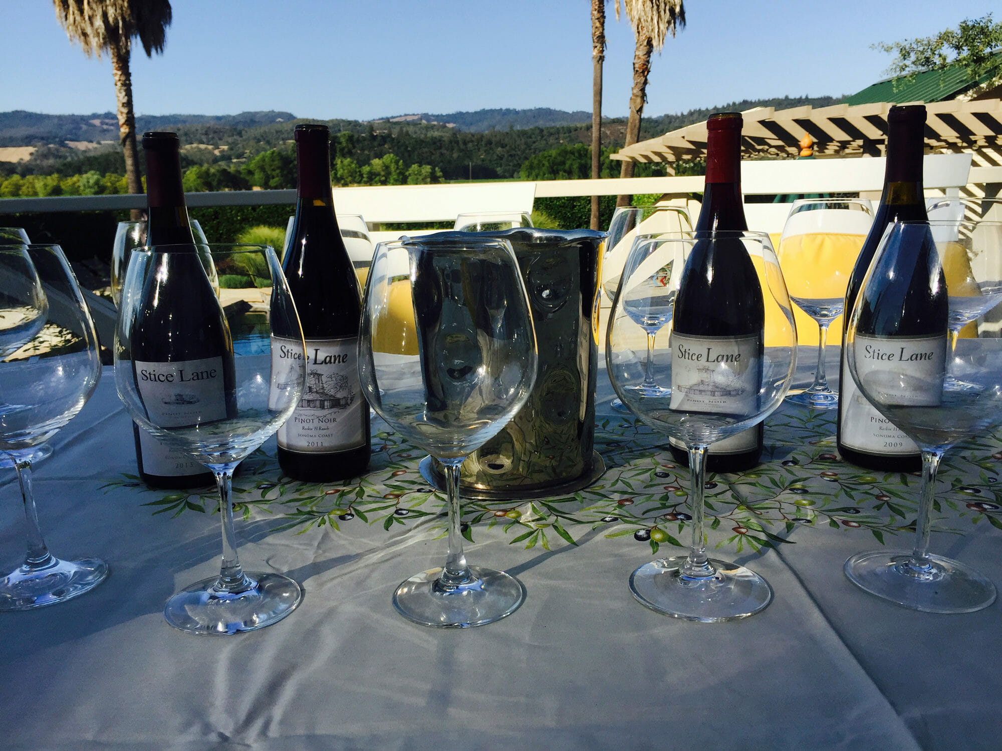 Wine tasting Stice Lane Cellars